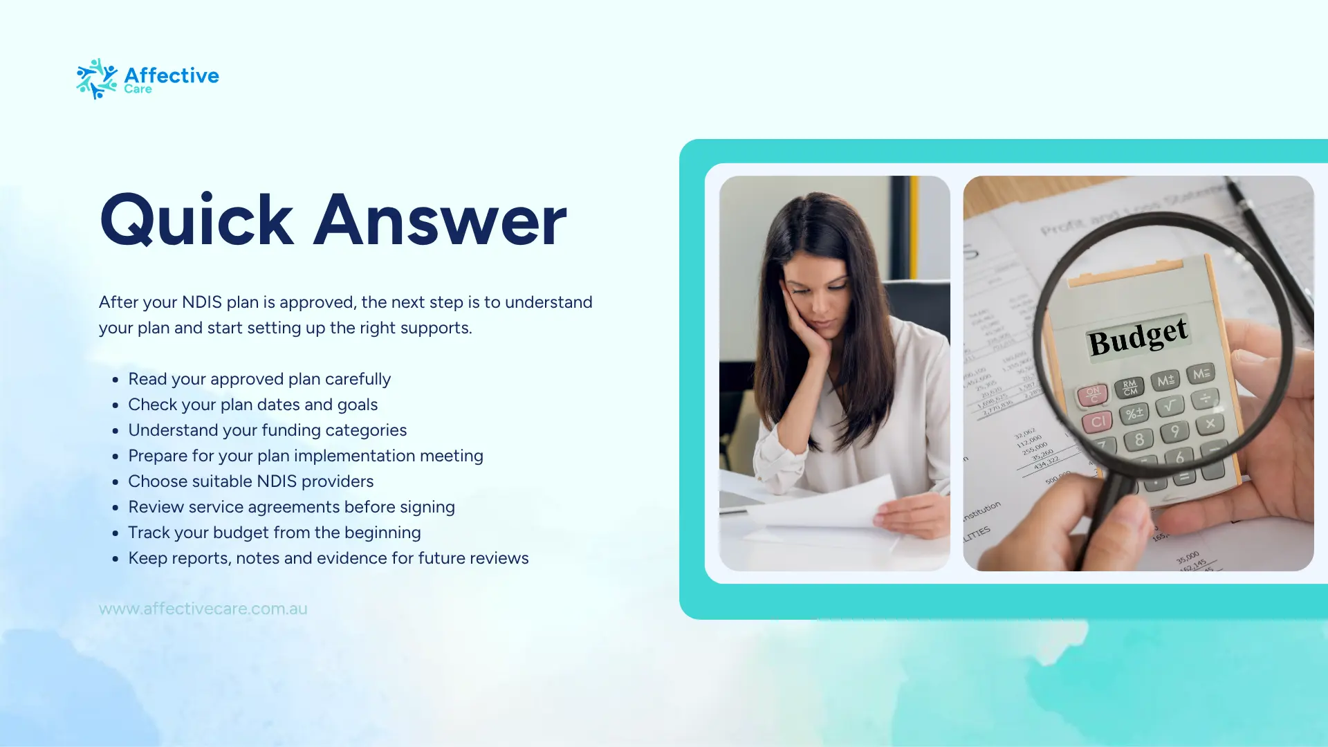 Quick answer of NDIS Plan implementation