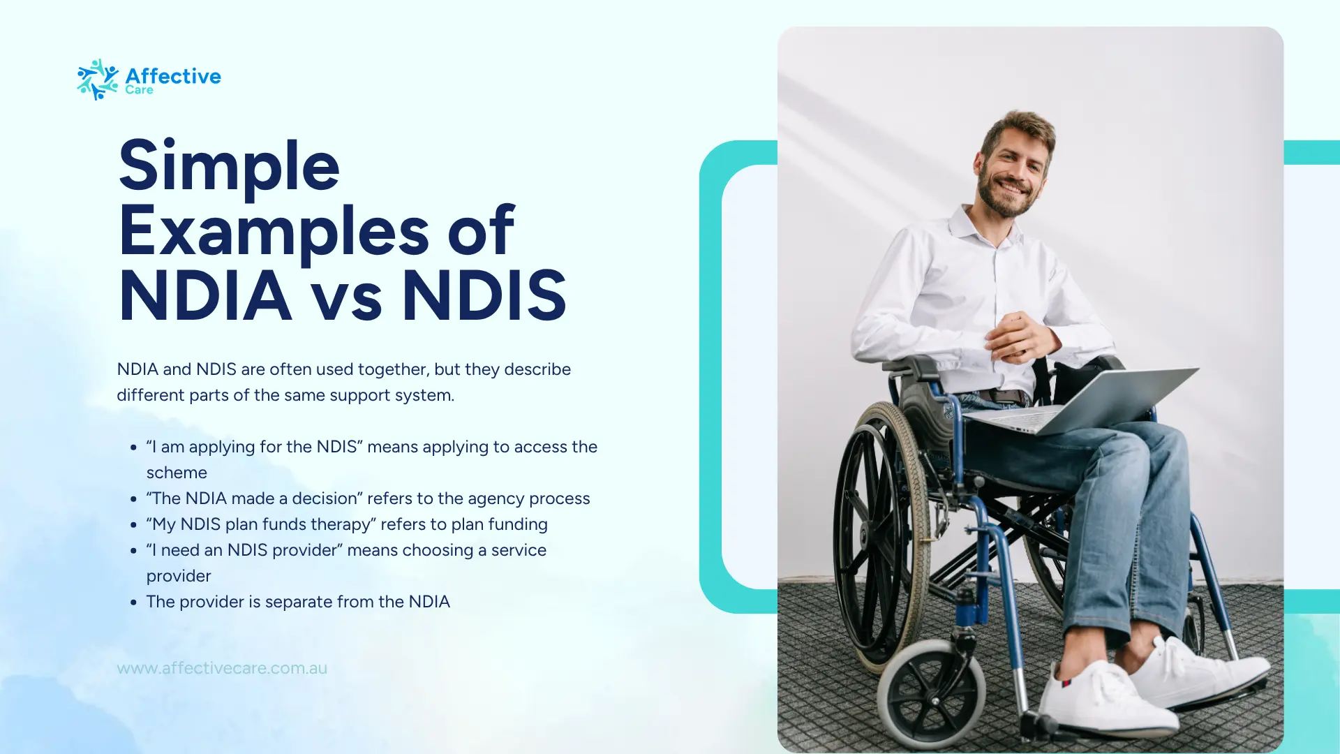 Simple examples of NDIA vs NDIS