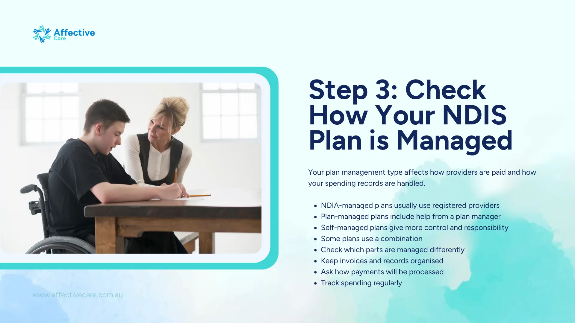 Step 3 Check how your NDIS Plan is managed