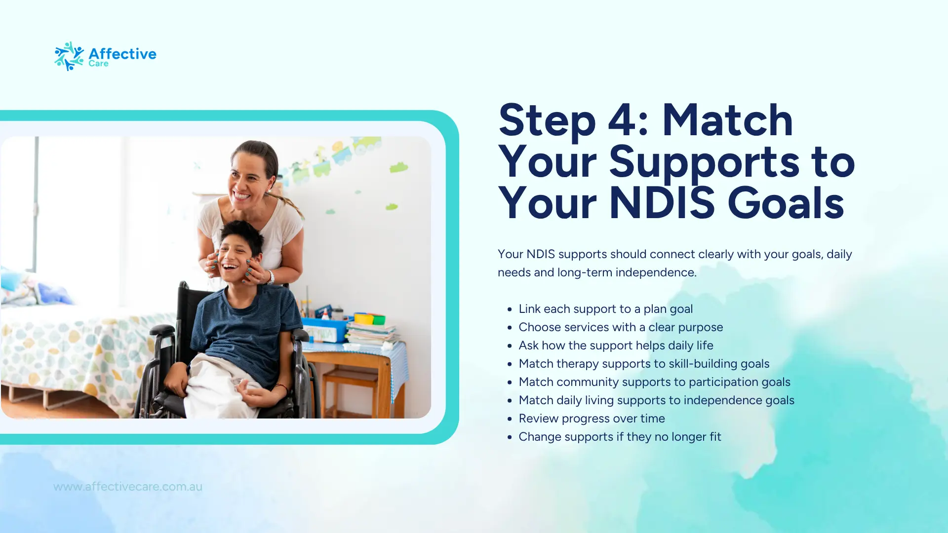 Step 4 Match your Supports to your NDIS Goal