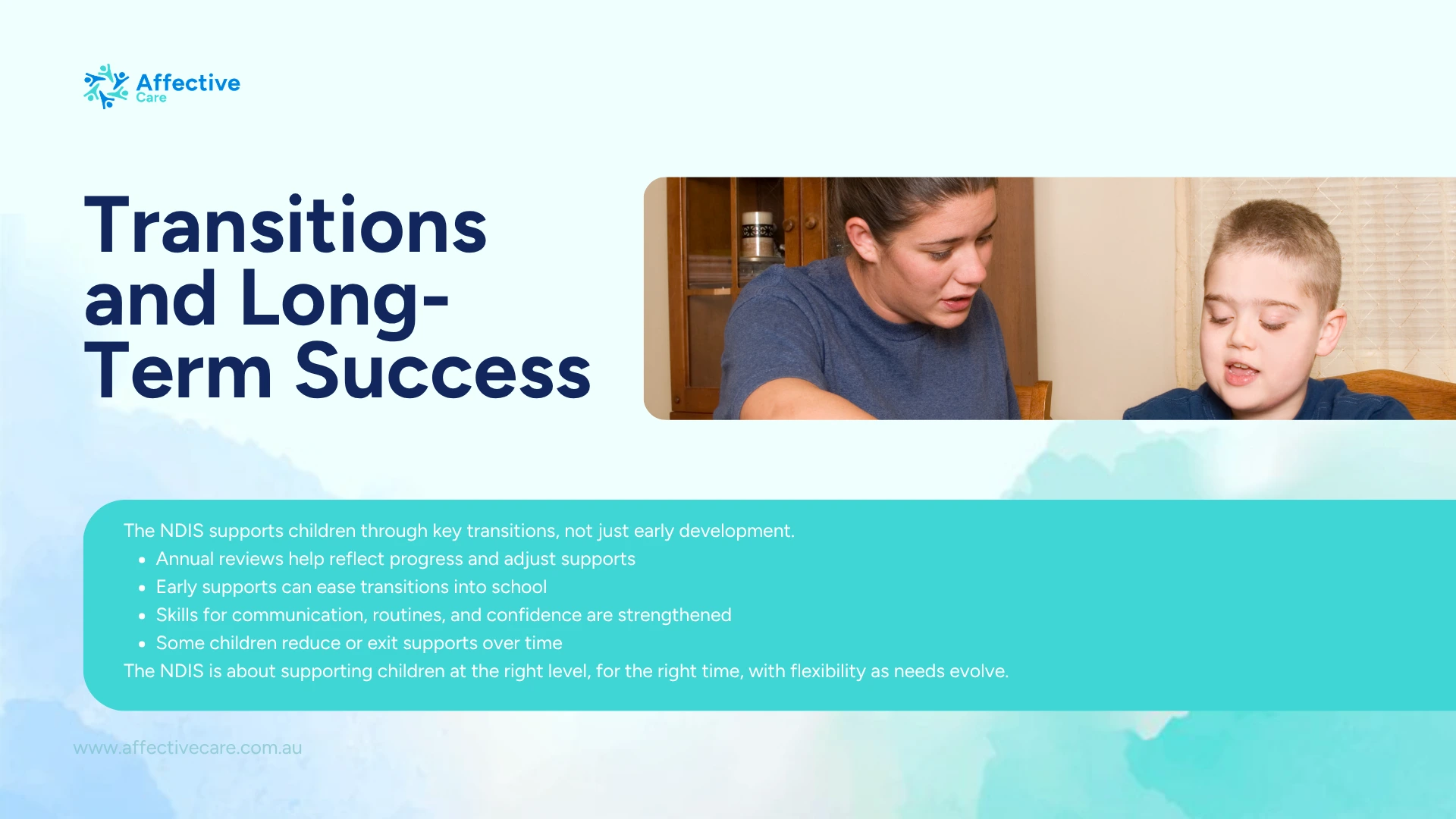 Transitions and long term success