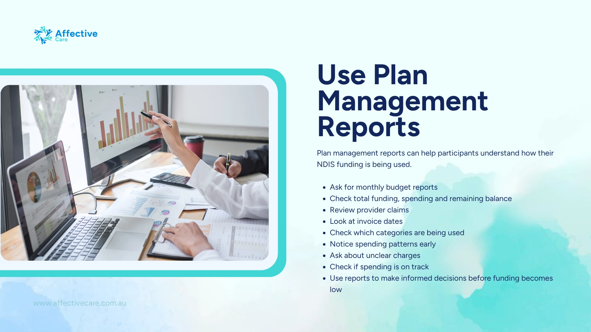 Use Plan management reports