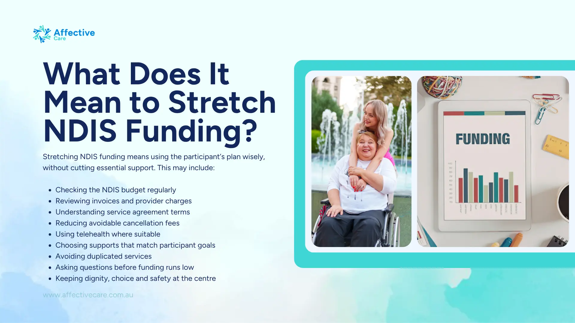 What does it mean to stretch NDIS funding