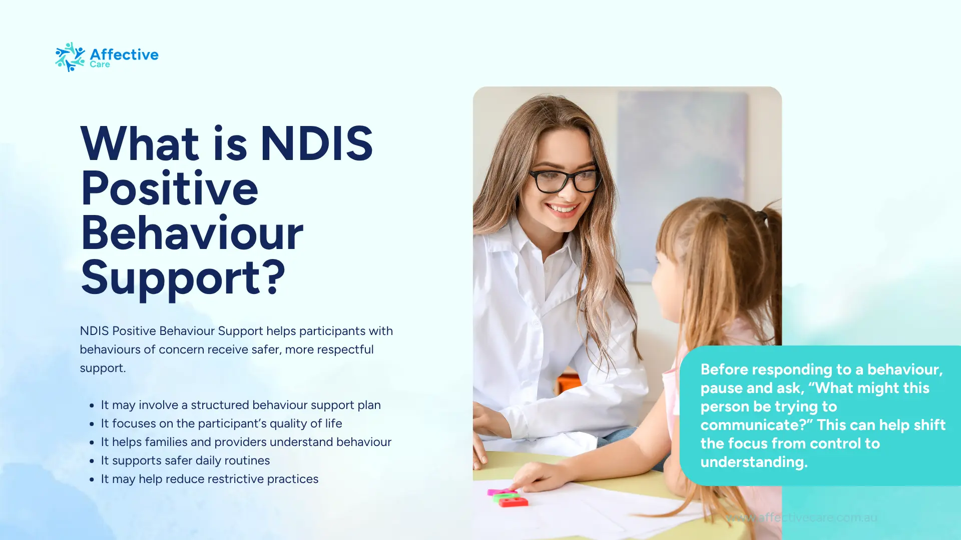 What is NDIS Positive Behaviour Support