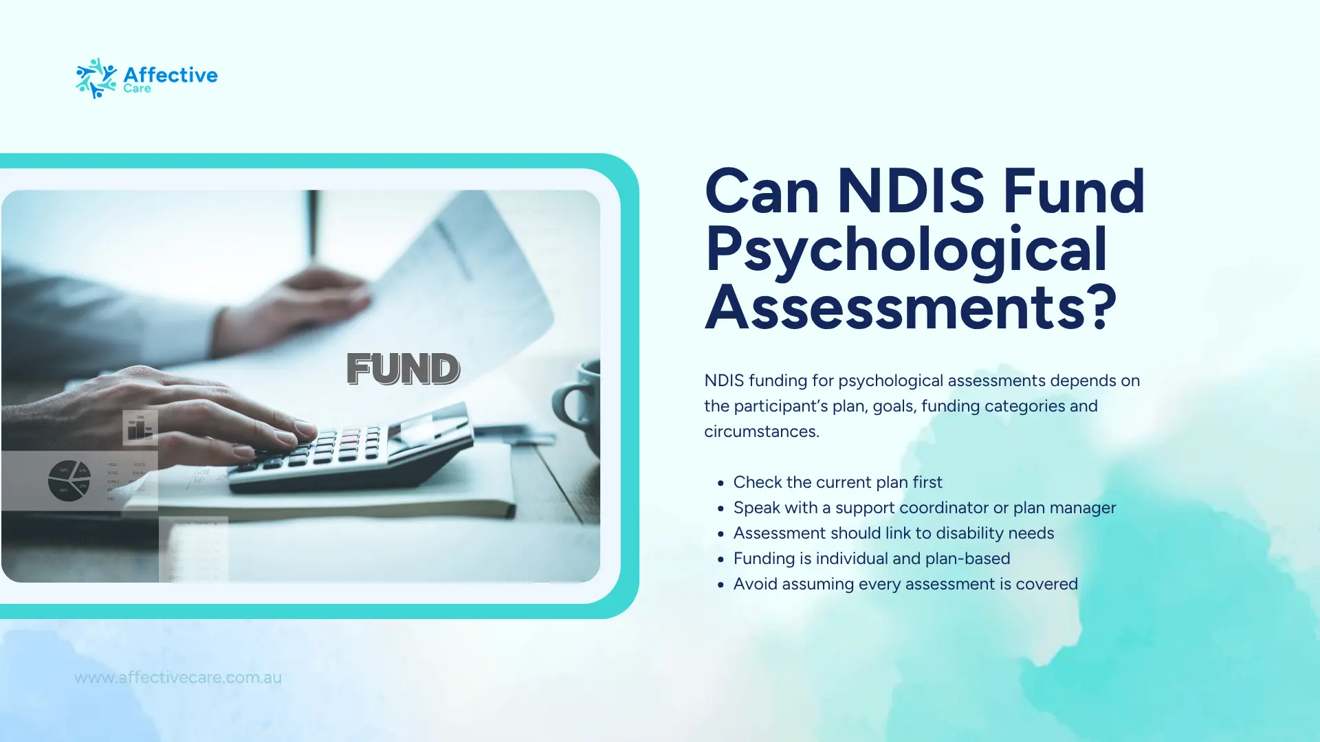 Can NDIS fund psychological assessments