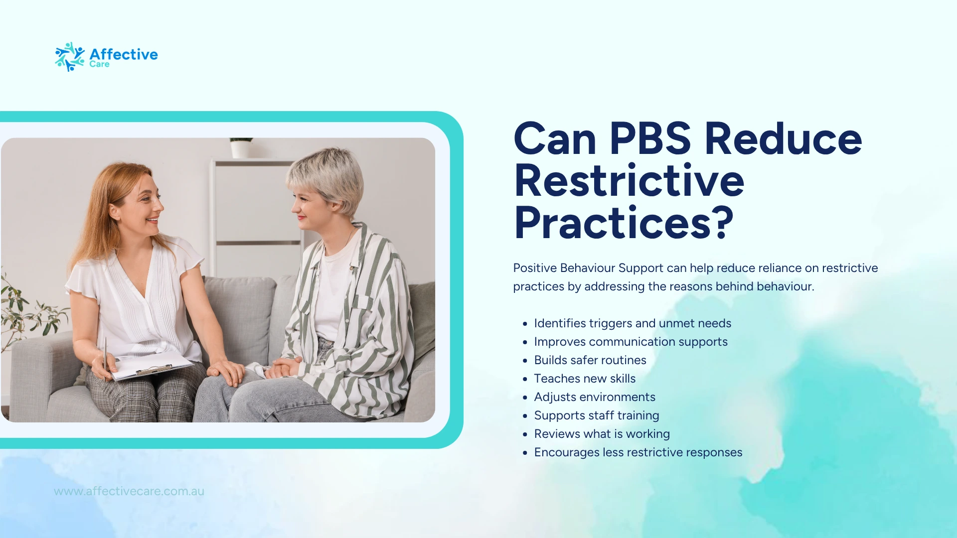 Can PBS reduce restrictive Practices