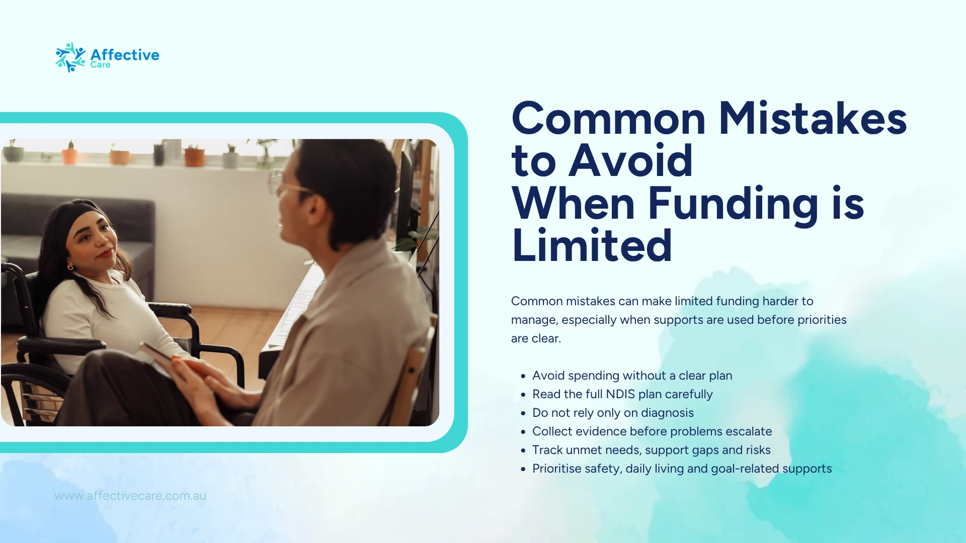 Common mistakes to avoid when funding is limited