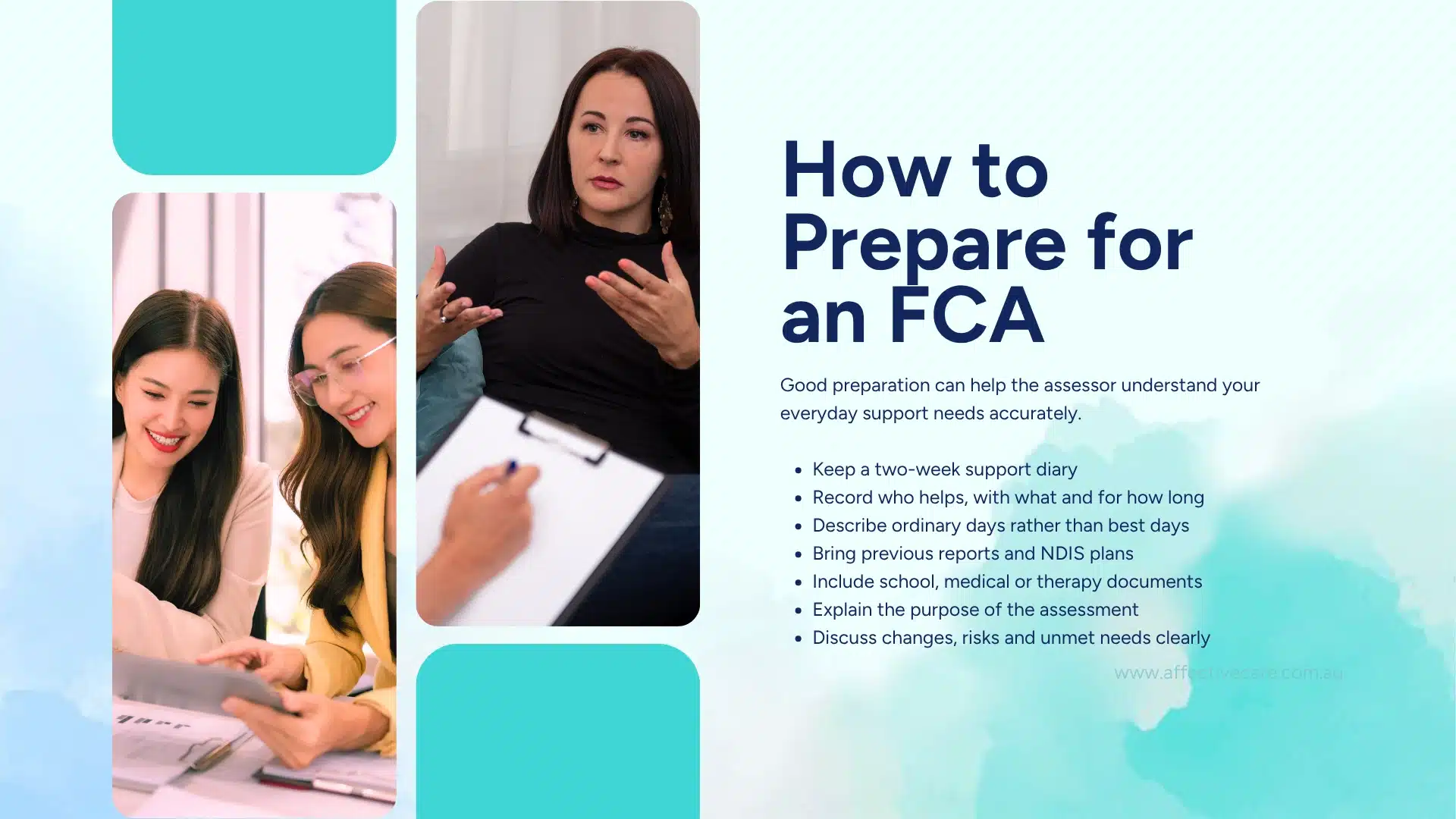 How to Prepare for an FCA
