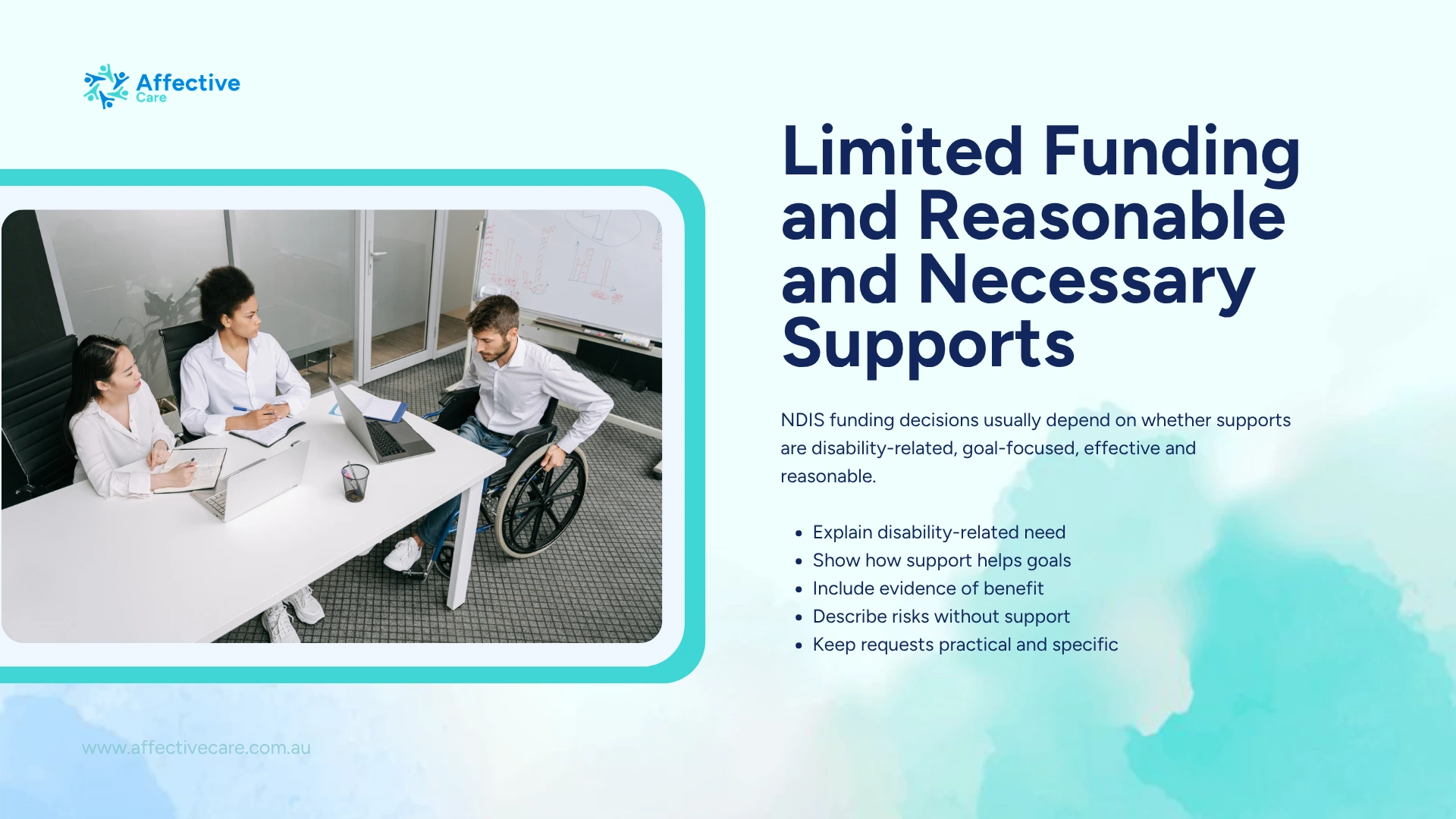 Limited funding and reasonable and necessary supports