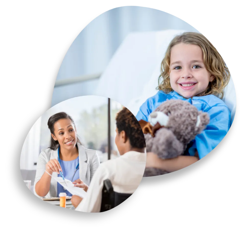 NDIS Hospital Discharge Support hapy faces