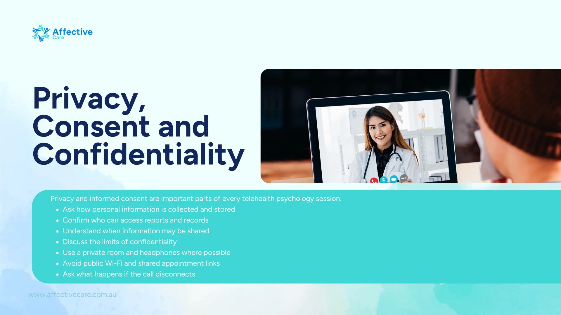 Privacy Consent and confidentiality