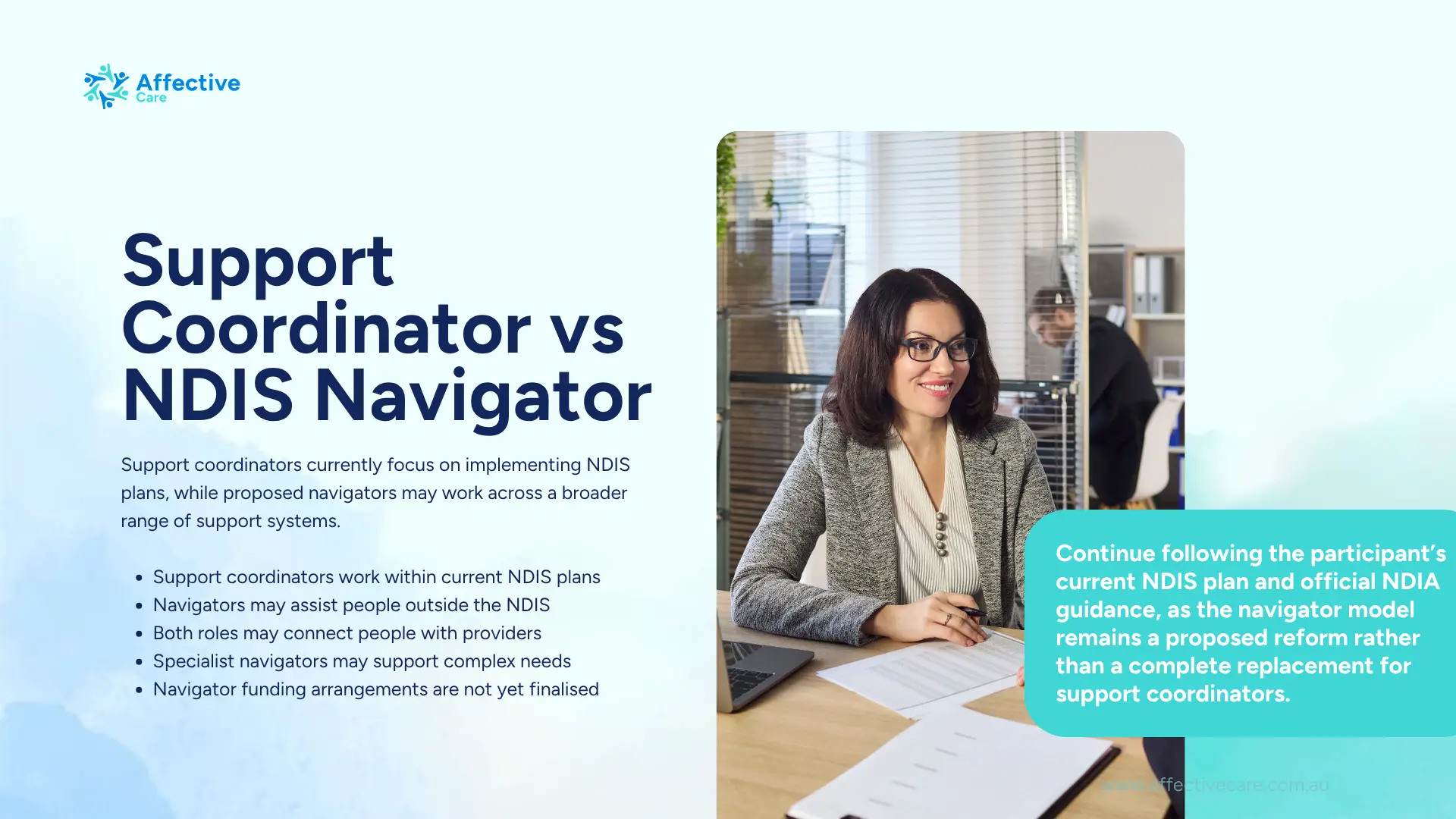Support Coordinator vs NDIS Navigator
