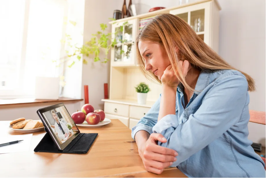 Telehealth brings warm connection