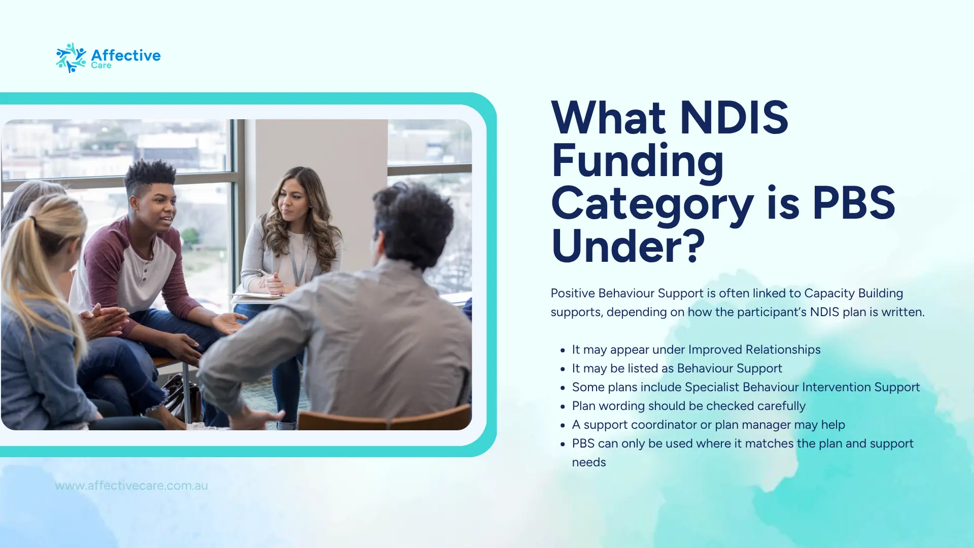 What NDIS Funding Category is PBS Under
