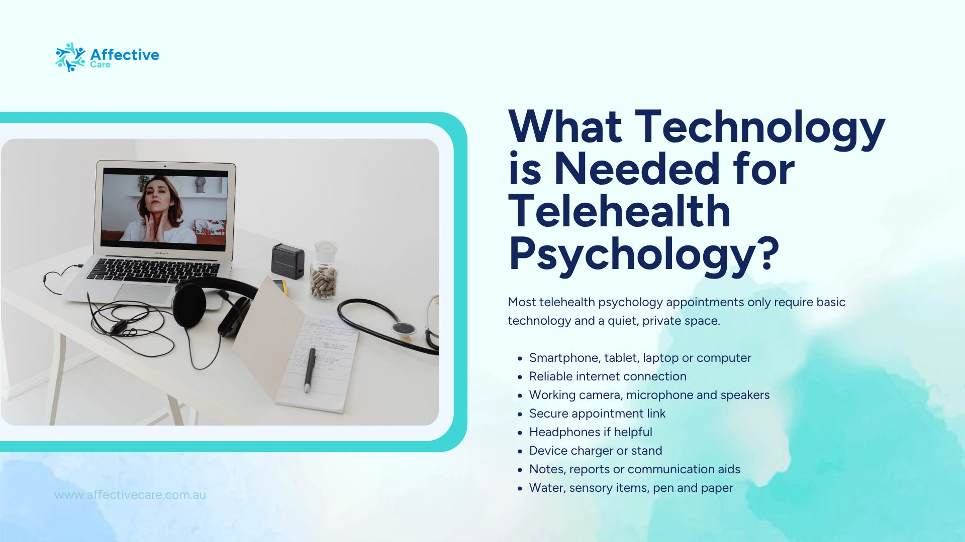 What Technology is needed for Telehealth Psychology
