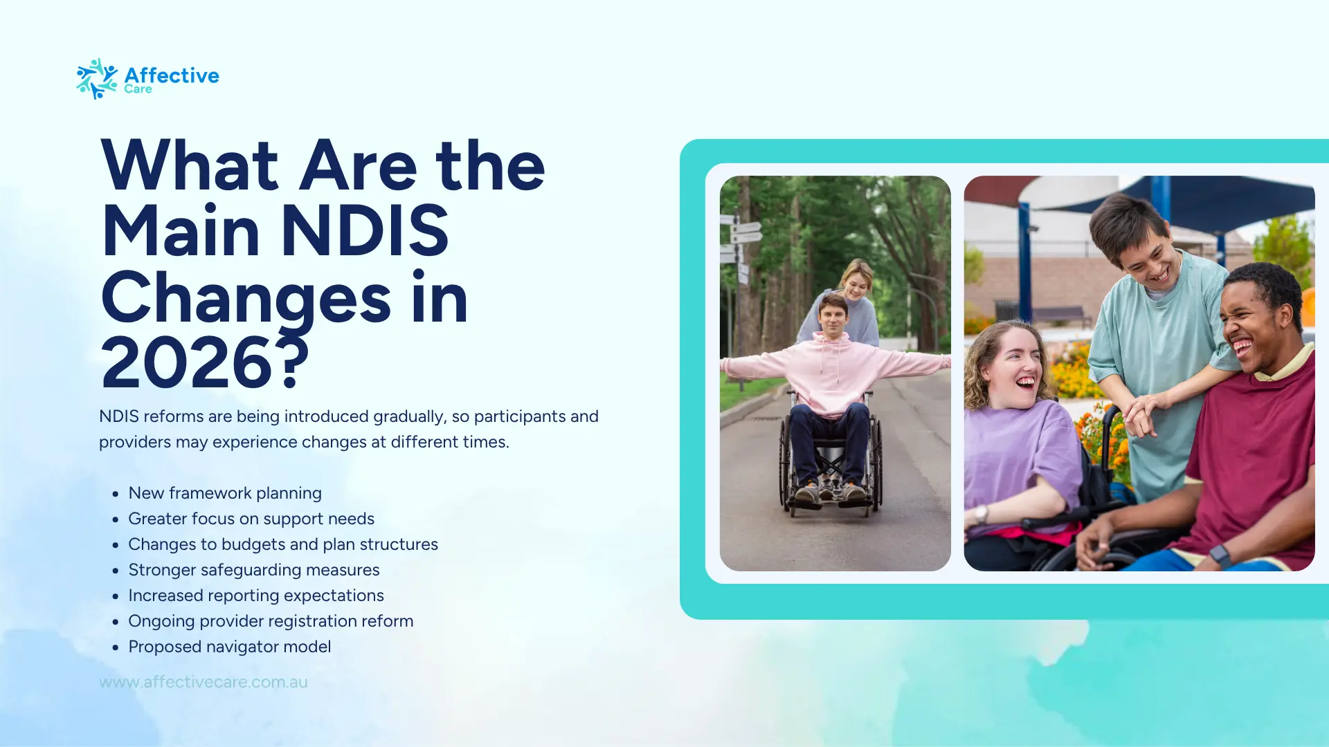 What are the main NDIS Changes in 2026