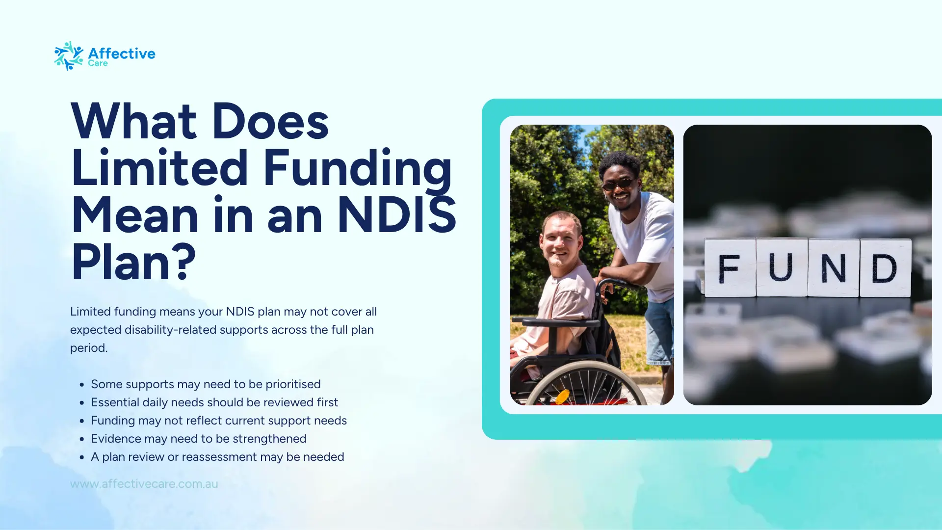 What does Limited Funding Mean in an NDIS Plan
