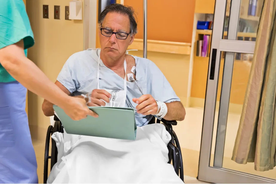 discharge planner and support workers