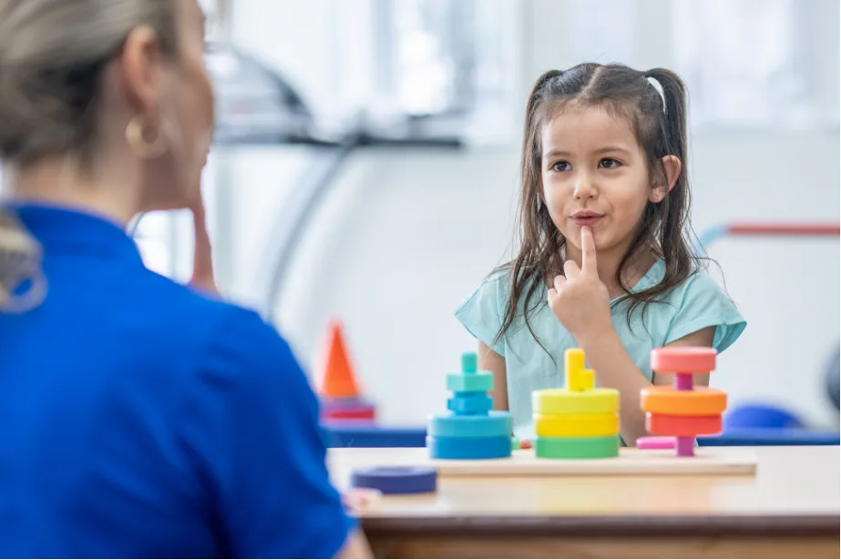 speech therapy in clinic