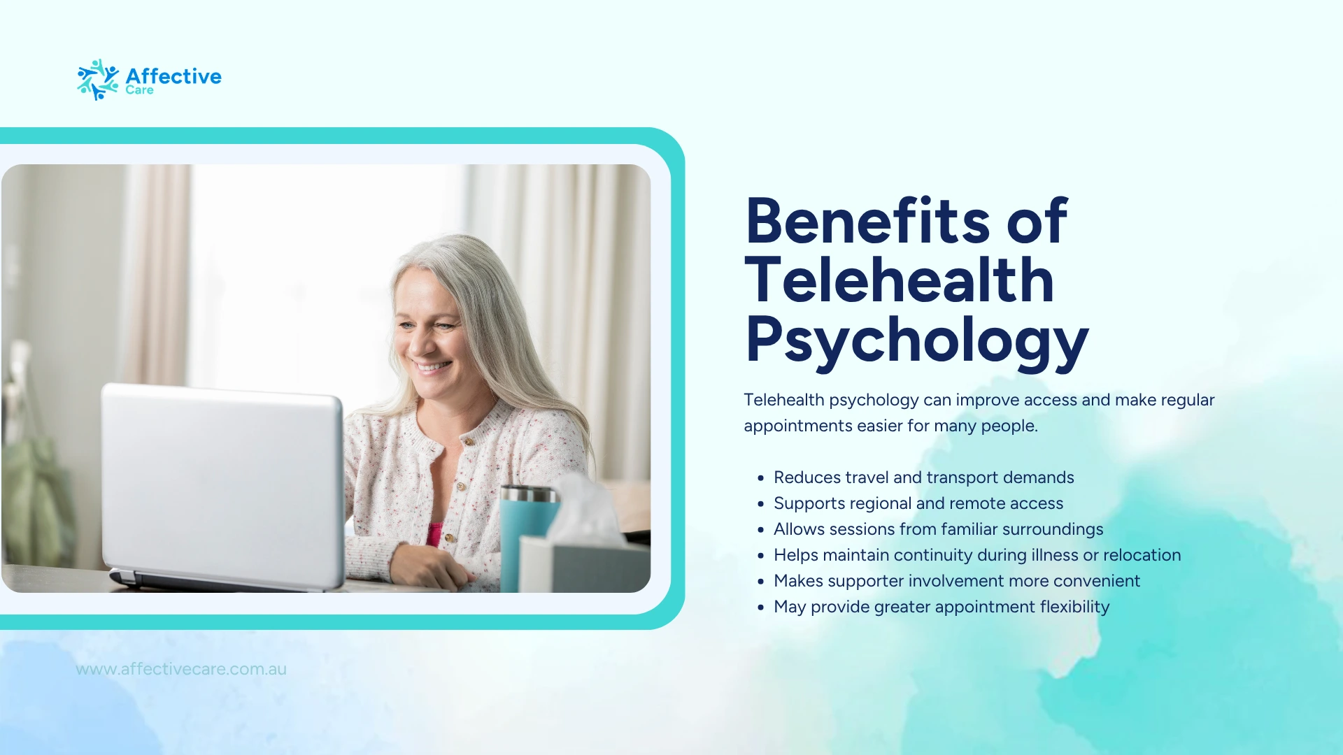 Benefits of telehealth psychology