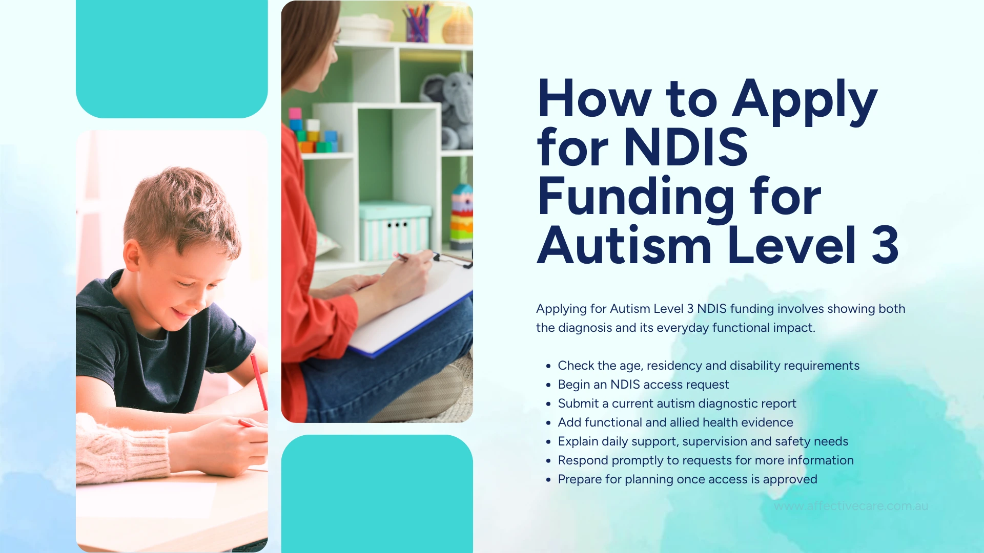 How to Apply for NDIS Funding for Level 3 Autism