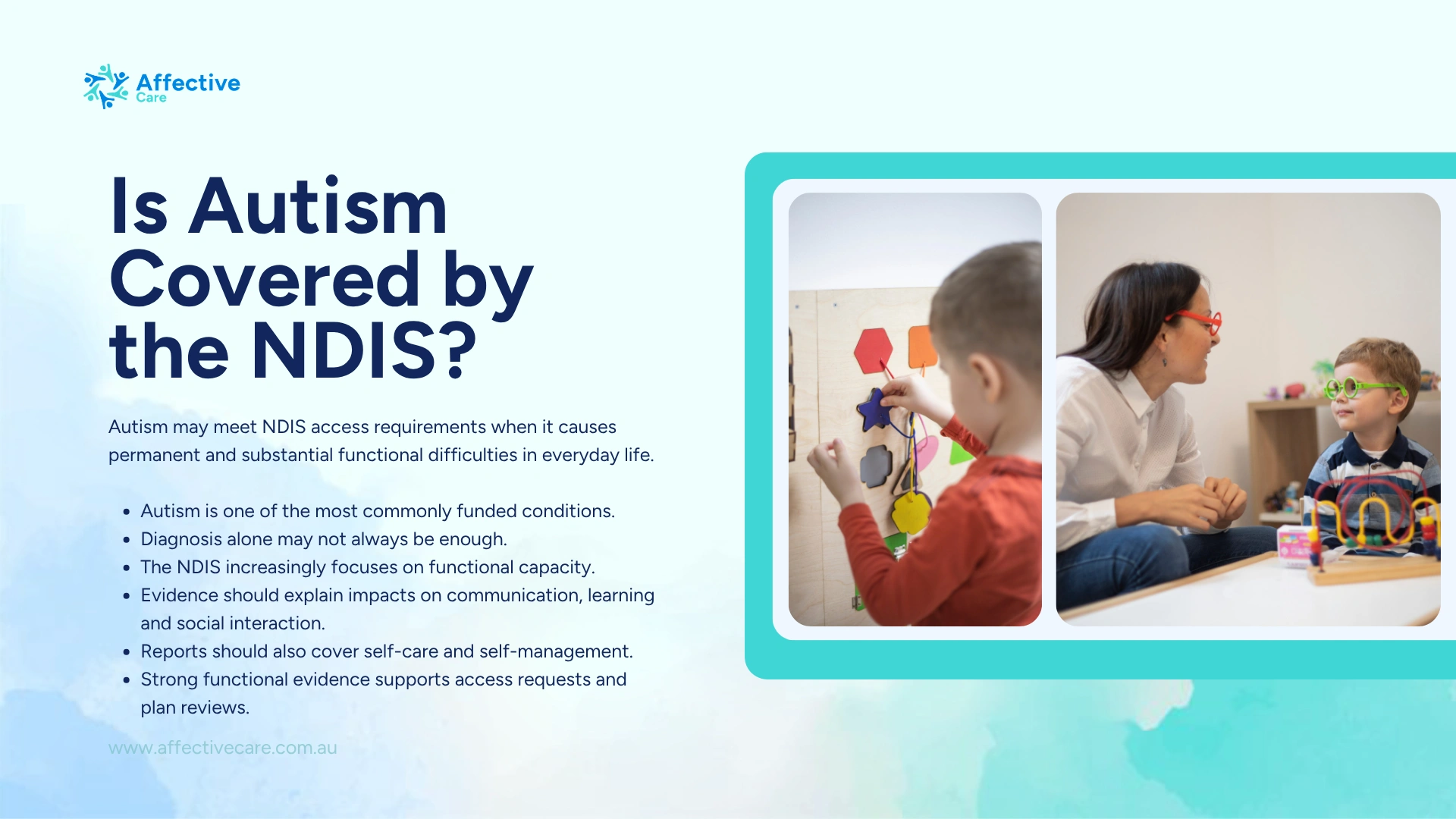 Is Autism Covered by NDIS
