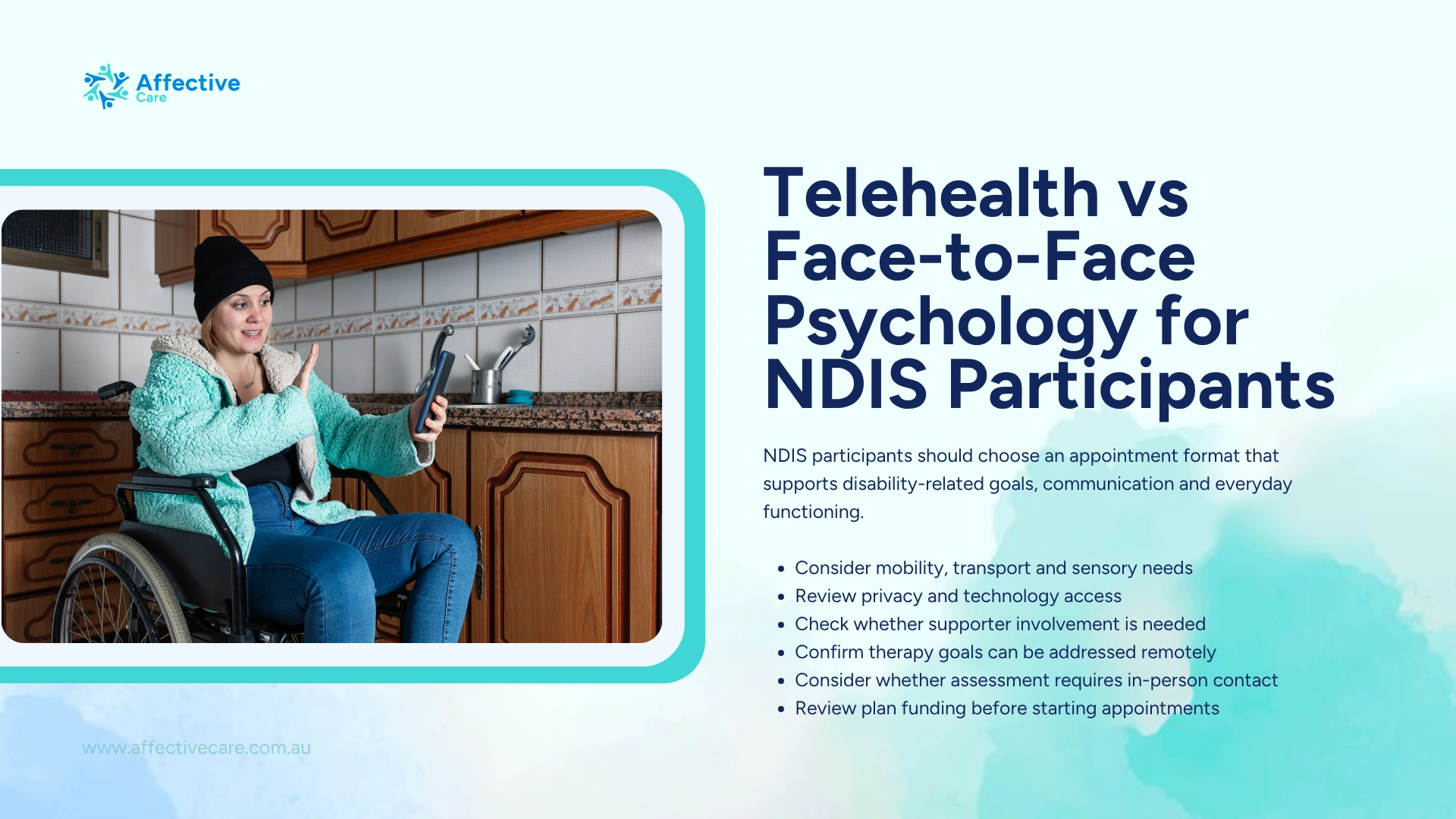 Telehealth vs face to face psychology for NDIS Participants