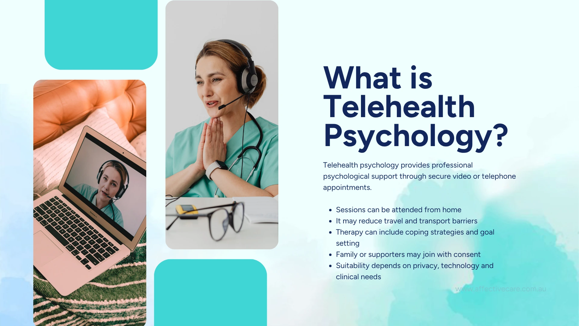 What is telehealth psychology