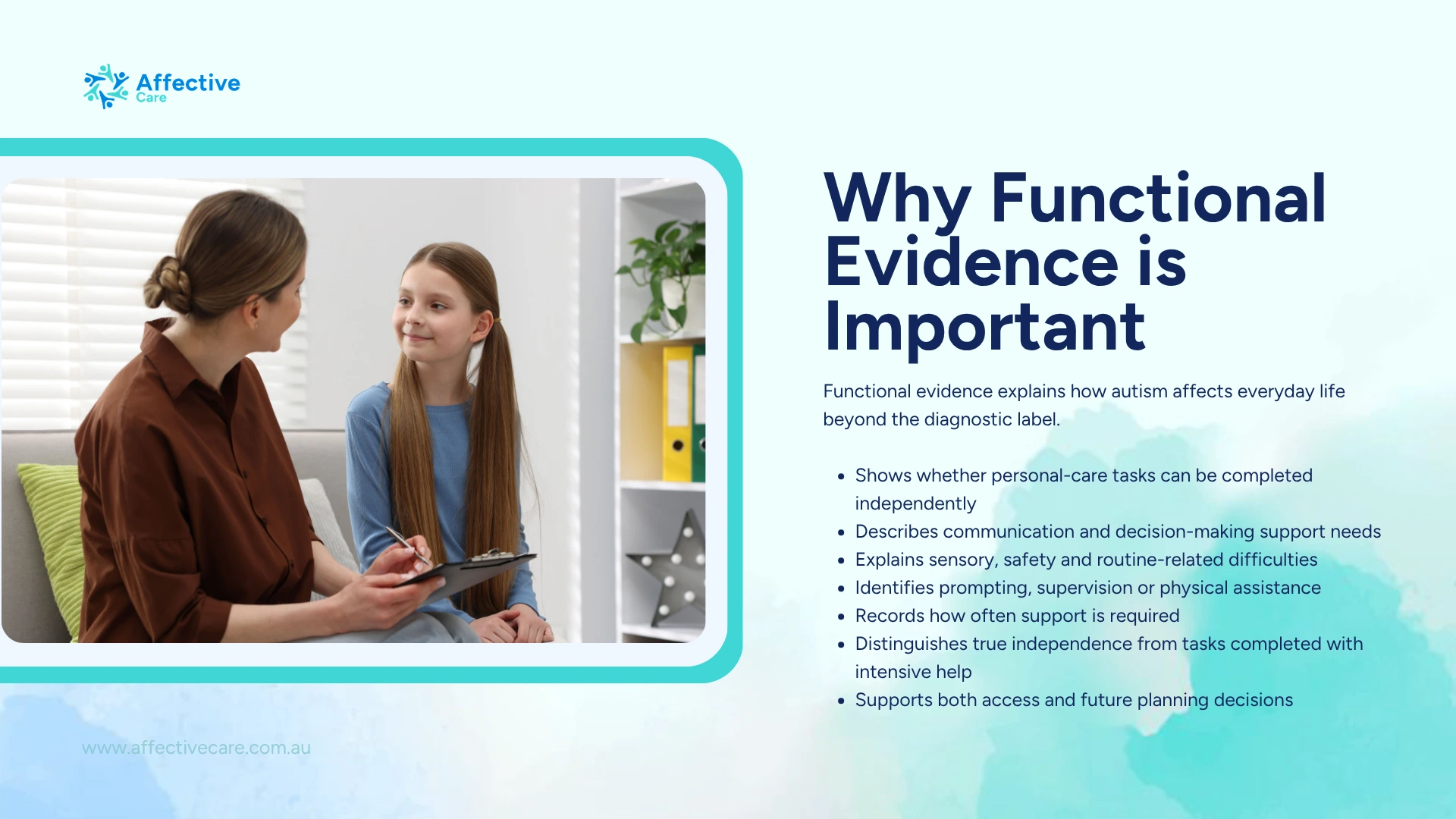 Why functional evidence is important
